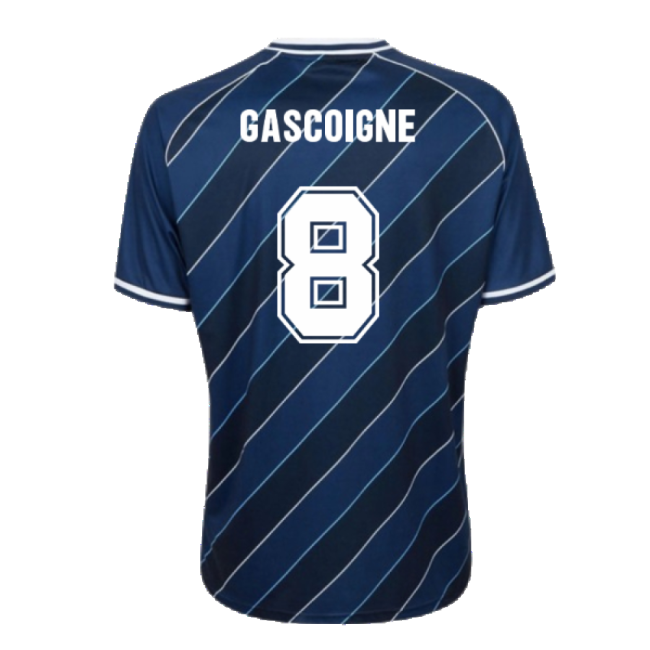 Tottenham 1986 Retro Away Shirt (GASCOIGNE 8)-Football Shirts Shop