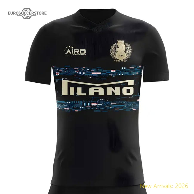 2025-2026 Inter Third Concept Football Shirt - Baby-Football Shirts Shop