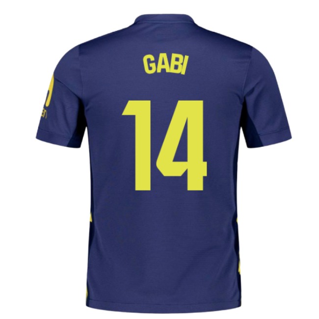 2025-2026 Atletico Madrid Away Shirt (Gabi 14)-Football Shirts Shop