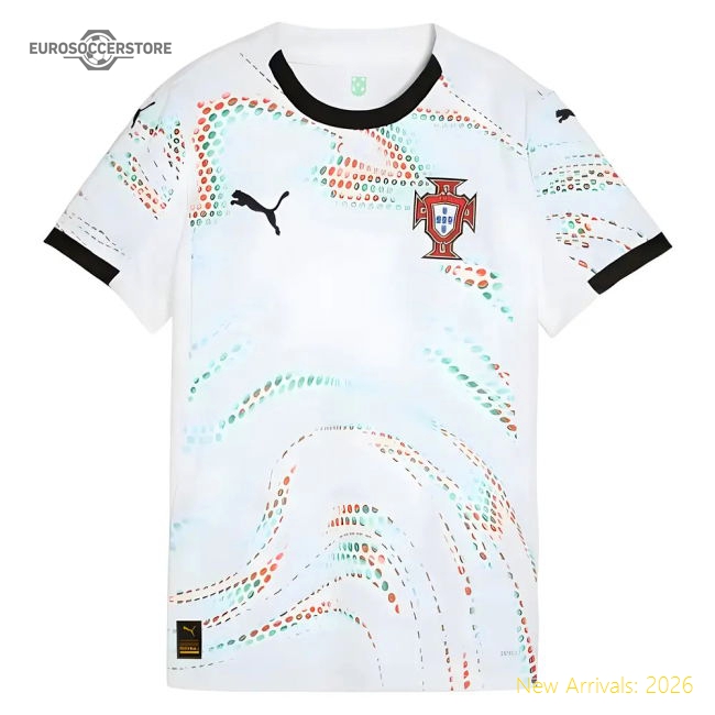 2025-2026 Portugal Away Shirt (Womens)-Football Shirts Shop