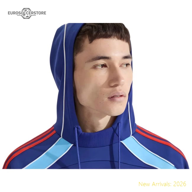 2025-2026 Arsenal UBP Doubleknit Hoody (Victory Blue)-Football Shirts Shop