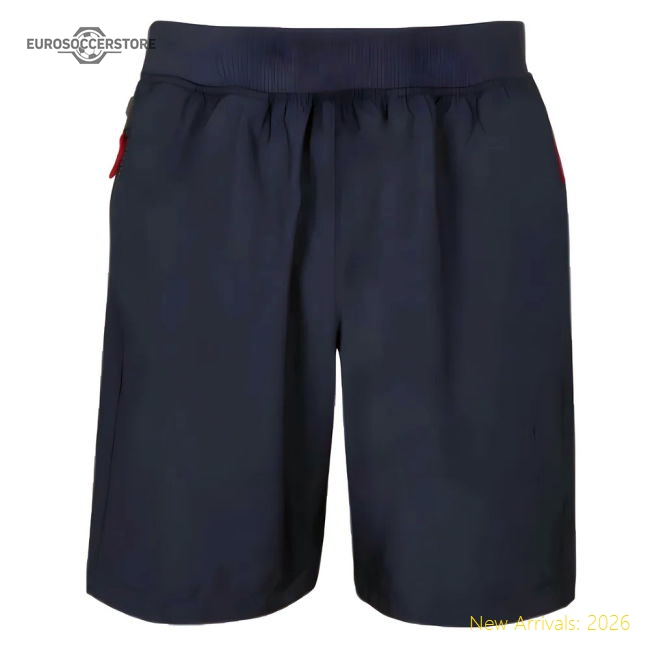 2022-2023 West Ham Travel Short (Navy) - Kids-Football Shirts Shop