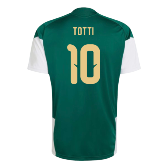 2026-2027 Italy Training Jersey (Green) (Totti 10)-Football Shirts Shop
