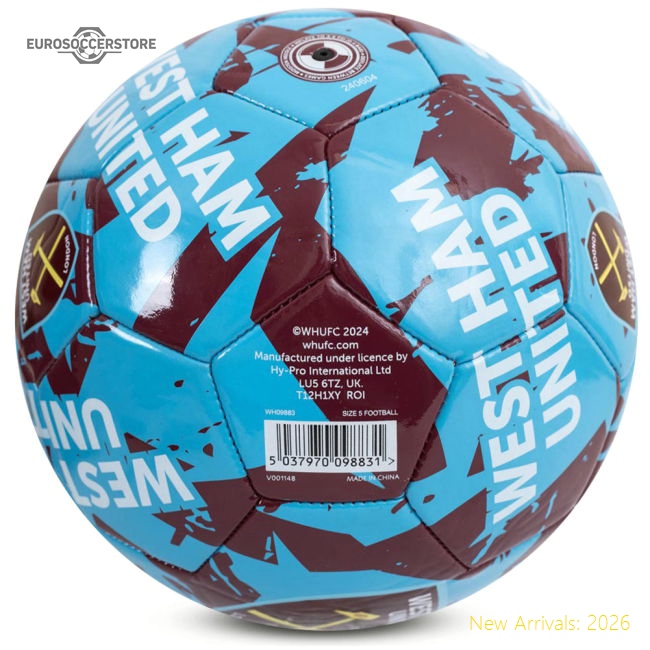 West Ham United FC Graffiti Football-Football Shirts Shop