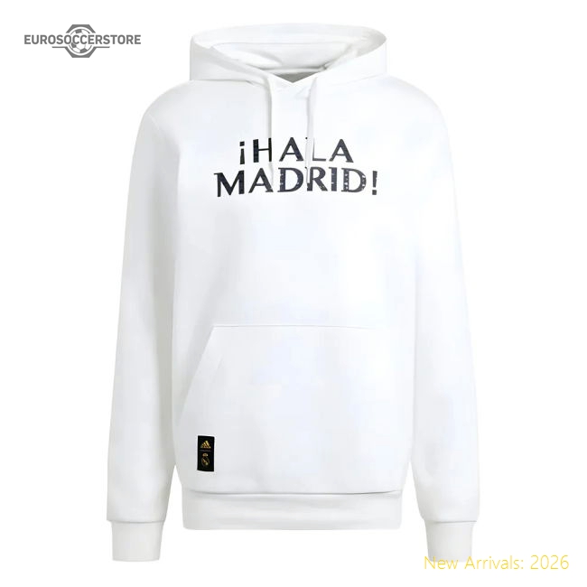 2023-2024 Real Madrid DNA Hoody (White)-Football Shirts Shop
