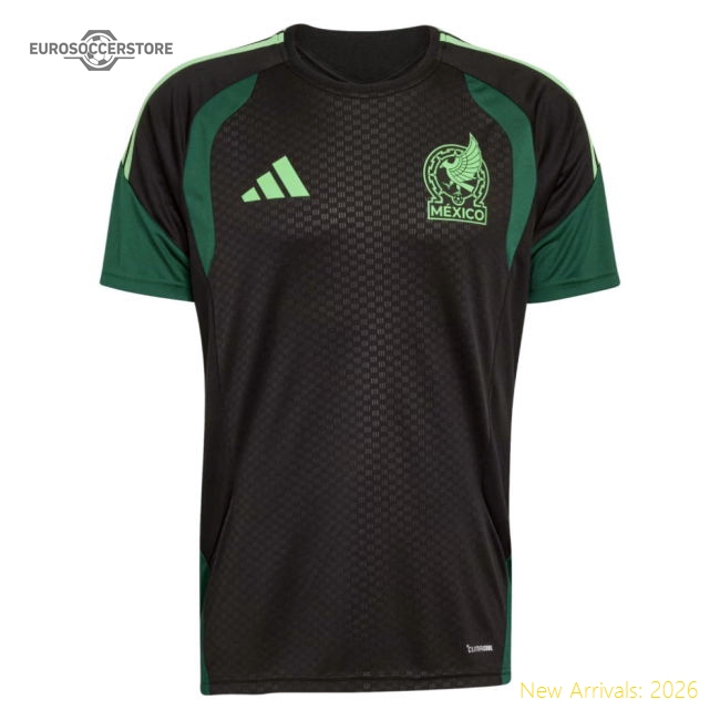2026-2027 Mexico Training Jersey (Black) (E.Alvarez 4)-Football Shirts Shop
