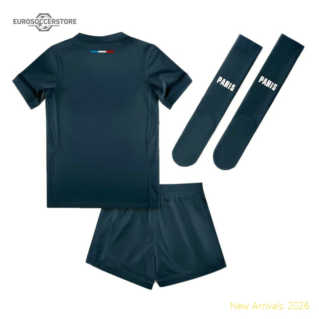 2024-2025 PSG Paris Saint Germain Home Mini Kit (Messi 30)-Football Shirts Shop