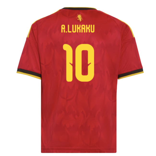 2026-2027 Belgium Home Shirt (Kids) (R.Lukaku 10)-Football Shirts Shop
