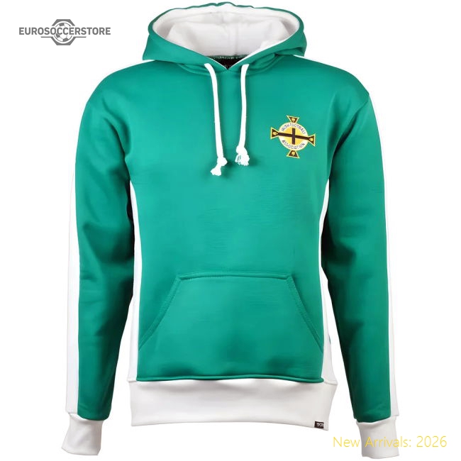 Northern Ireland Retro Hoodie-Football Shirts Shop
