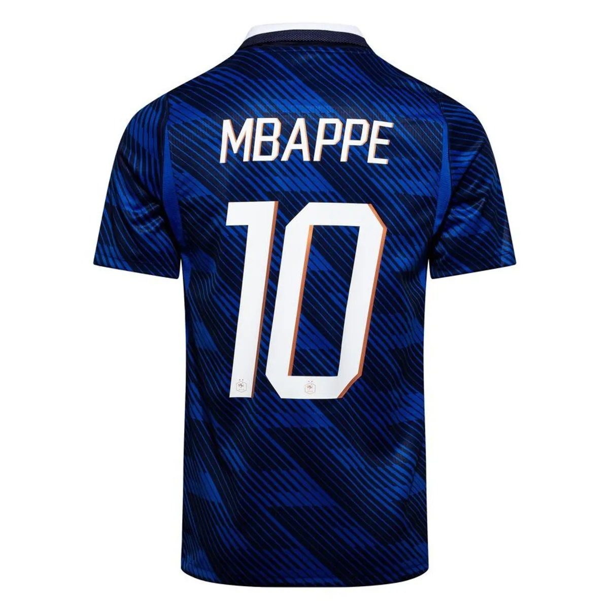Men's Mbappé France Home Shirt 2026 – Midnight Blue Polo Collar Football Fan Jersey #10