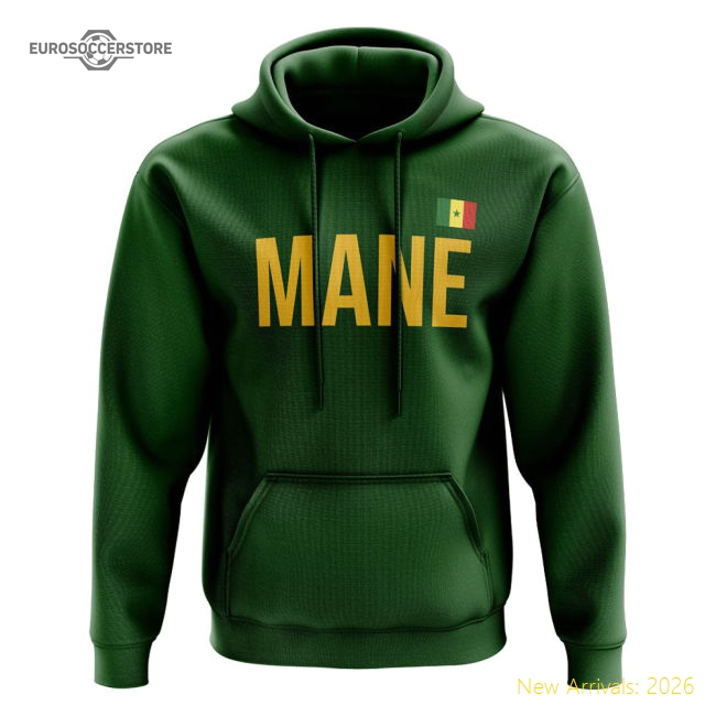Sadio Mane Senegal name hoody (green)-Football Shirts Shop