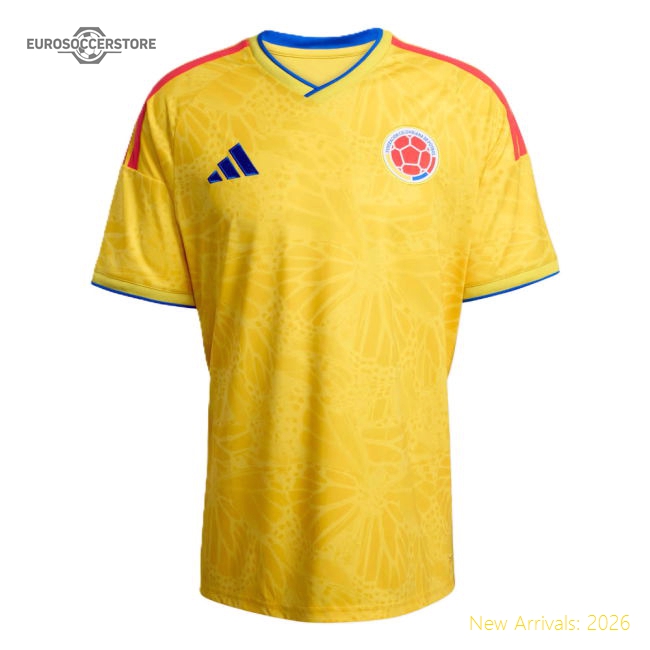 2026-2027 Colombia Home Shirt (Your Name)-Football Shirts Shop