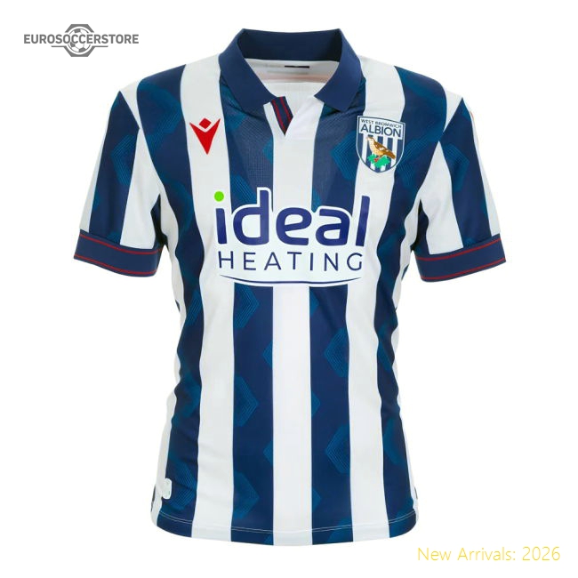 2024-2025 West Brom WBA Home Shirt (Dike 12)-Football Shirts Shop