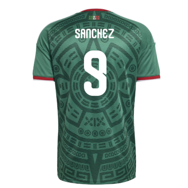 2026-2027 Mexico Home Shirt (Sanchez 9)-Football Shirts Shop