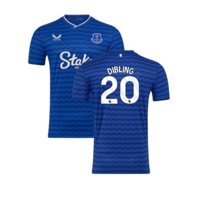 2025-2026 Everton Home Shirt (Dibling 20)-Football Shirts Shop