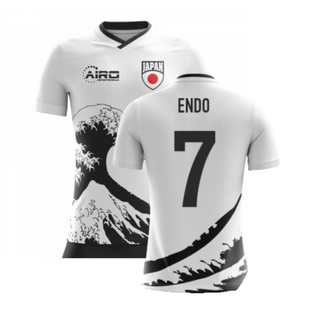 2025-2026 Japan Airo Concept Away Shirt (Endo 7) - Kids-Football Shirts Shop