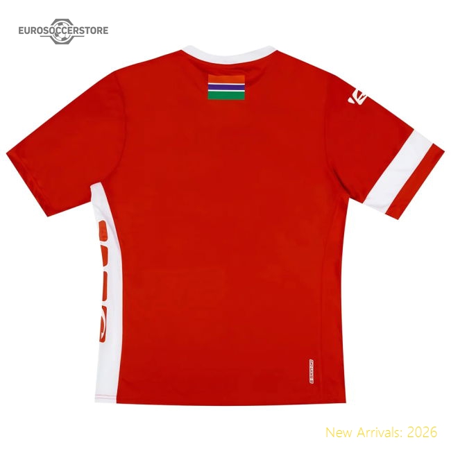2019-2020 Gambia Home Shirt-Football Shirts Shop