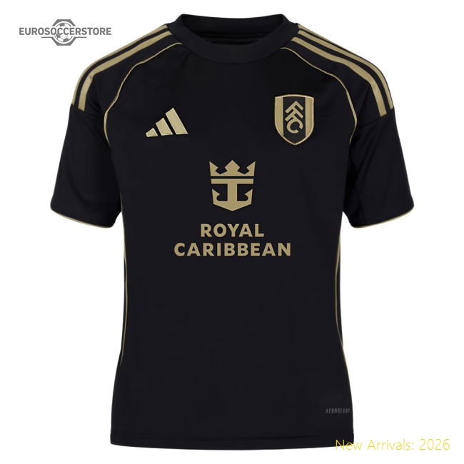 2025-2026 Fulham Third Shirt (Kids) (Your Name)-Football Shirts Shop