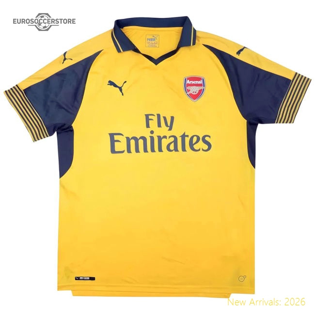 Arsenal 2016-17 Away Shirt (S) (Excellent)-Football Shirts Shop