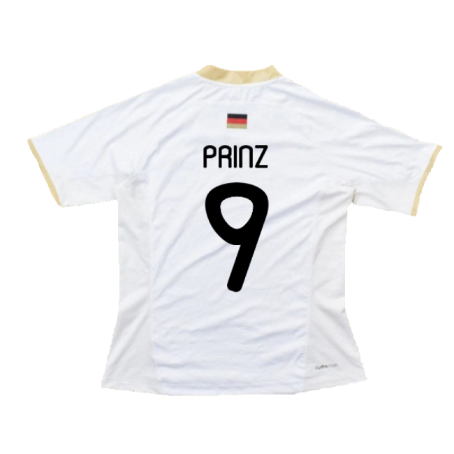 Germany 2011-12 Women\'s Home Shirt ((Good) L) (Prinz 9)-Football Shirts Shop