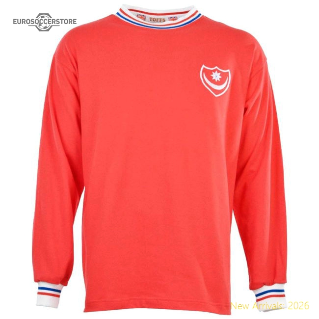 Portsmouth 1973 Retro Football Shirt-Football Shirts Shop