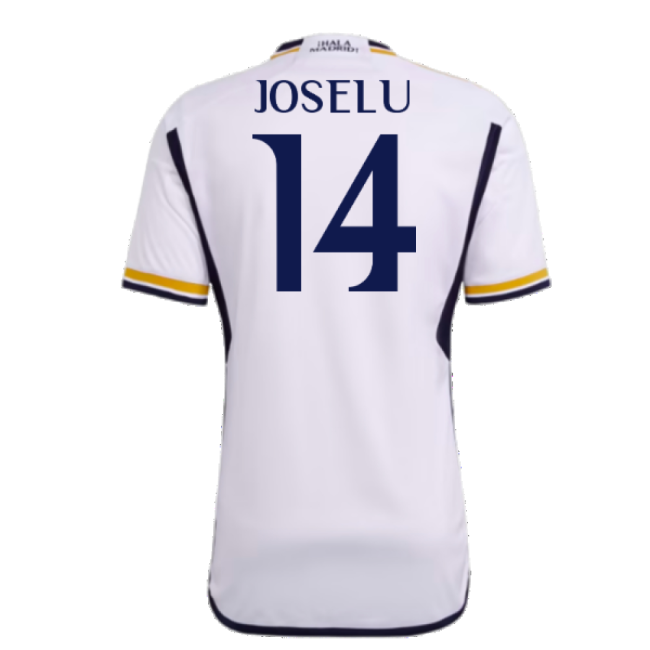 2023-2024 Real Madrid Home Shirt (Joselu 14)-Football Shirts Shop