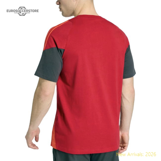 2026-2027 Liverpool Training Tee (Strawberry Red)-Football Shirts Shop