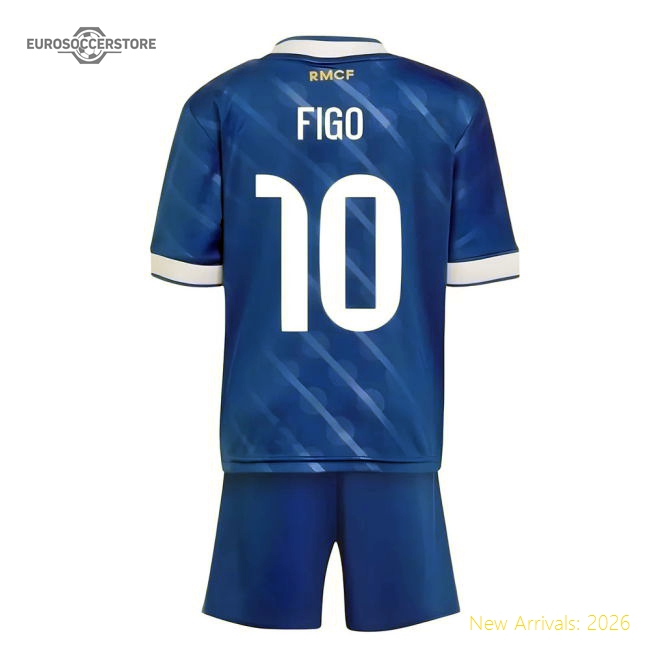 2025-2026 Real Madrid Third Youth Kit (Figo 10)-Football Shirts Shop