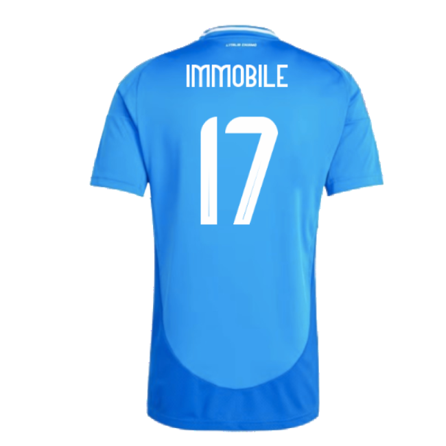 2024-2025 Italy Home Shirt (IMMOBILE 17)-Football Shirts Shop