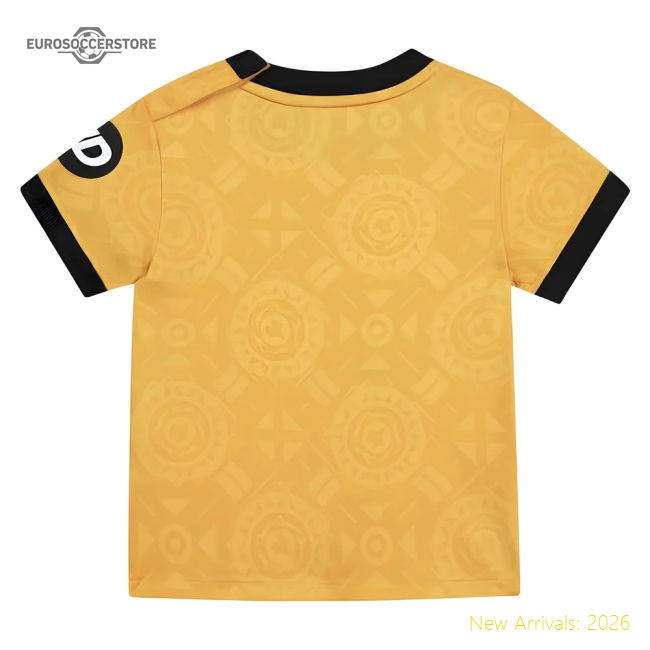 2025-2026 Wolves Home Baby Kit-Football Shirts Shop