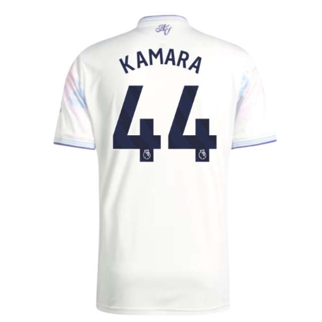 2025-2026 Aston Villa Third Shirt (Kamara 44)-Football Shirts Shop