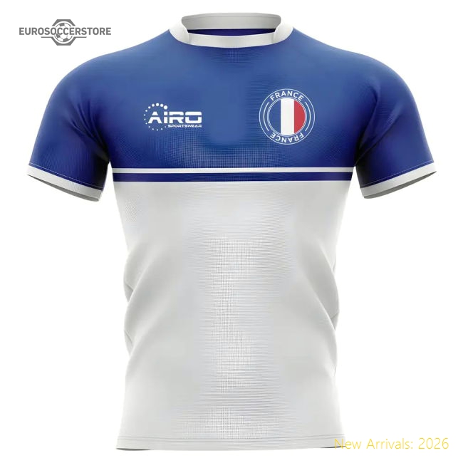 2025-2026 France Training Concept Rugby Shirt-Football Shirts Shop