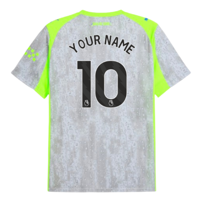 2025-2026 Man City Third Shirt (Your Name)-Football Shirts Shop