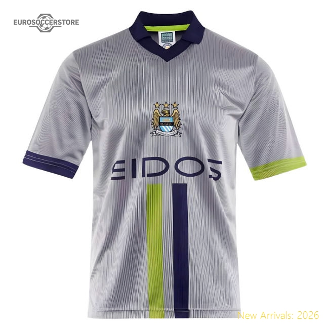 Manchester City 2000 Away Retro Shirt-Football Shirts Shop