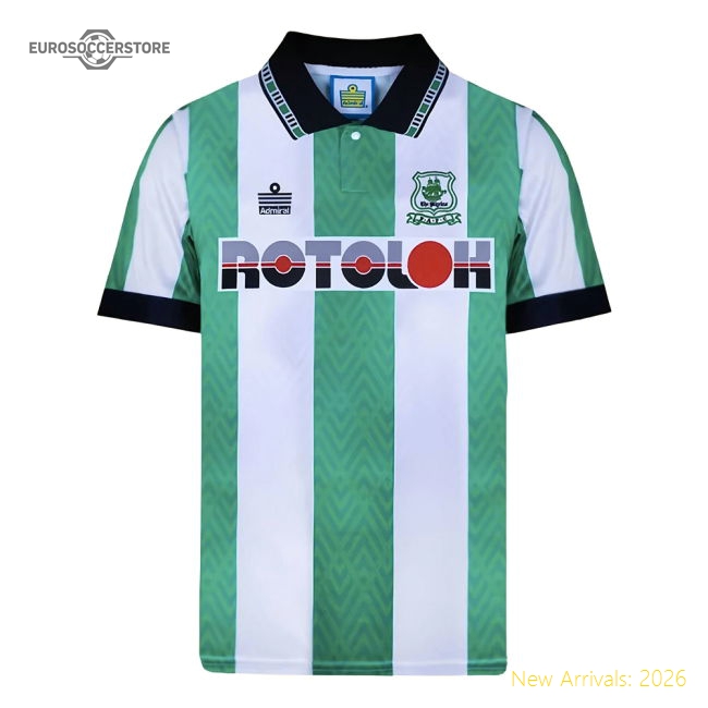 Plymouth Argyle 1992 Admiral Home Shirt-Football Shirts Shop