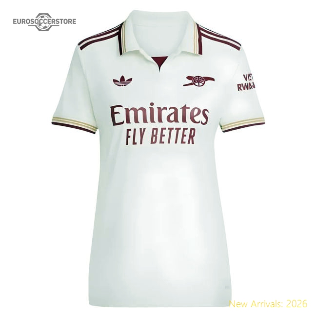 2025-2026 Arsenal Third Shirt (Womens)-Football Shirts Shop