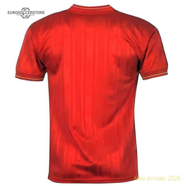 1986 Liverpool Home Crown Paints Shirt-Football Shirts Shop