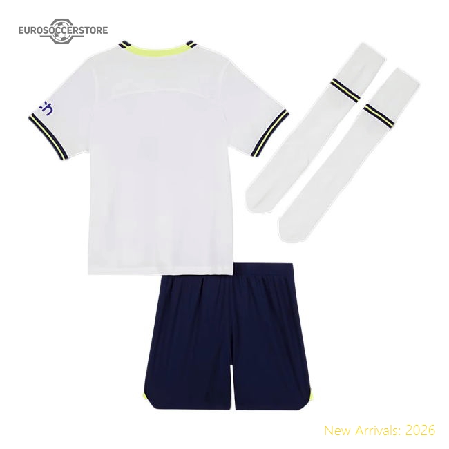 2022-2023 Tottenham Little Boys Home Mini Kit-Football Shirts Shop
