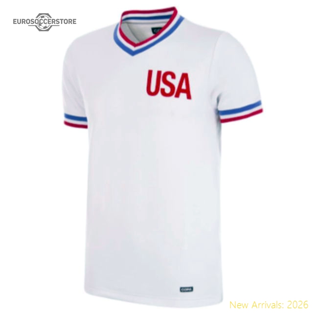 USA 1976 Retro Football Shirt-Football Shirts Shop