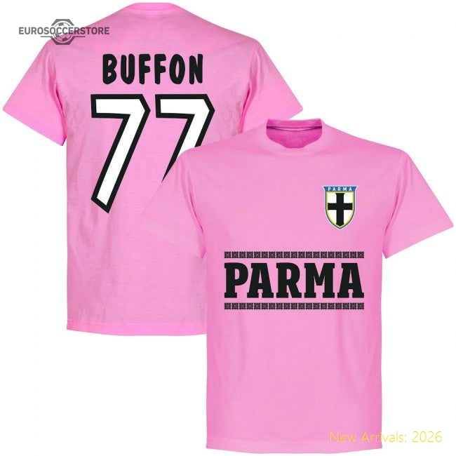 Parma Buffon 77 Team T-Shirt - Orchid Pink-Football Shirts Shop