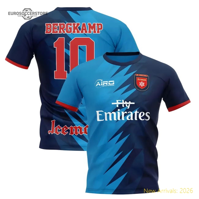 Dennis Bergkamp Away Concept Football Shirt-Football Shirts Shop