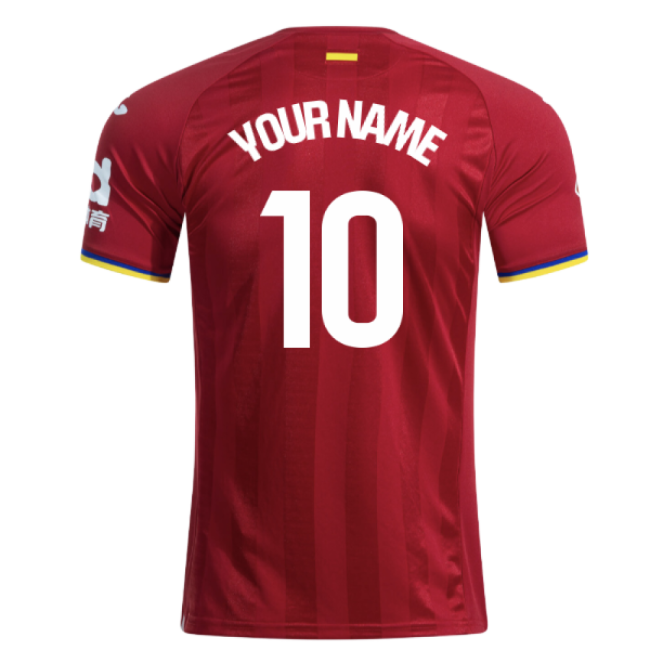 2025-2026 Getafe Away Shirt (Your Name)-Football Shirts Shop
