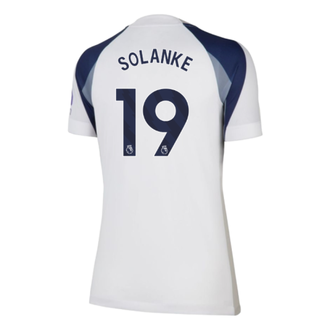 2025-2026 Tottenham Home Shirt (Womens) (Solanke 19)-Football Shirts Shop