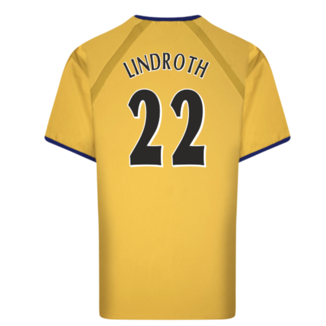 Everton 2003 Anniversary Retro Away Shirt (Lindroth 22)-Football Shirts Shop