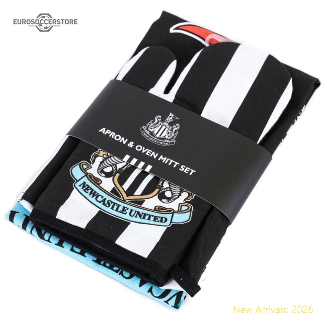 Newcastle United FC Apron & Oven Glove Set-Football Shirts Shop