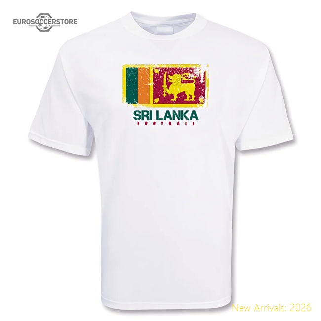 Sri Lanka Football T-shirt-Football Shirts Shop