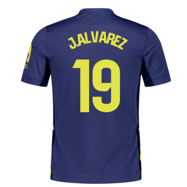 2025-2026 Atletico Madrid Away Shirt (J.Alvarez 19)-Football Shirts Shop