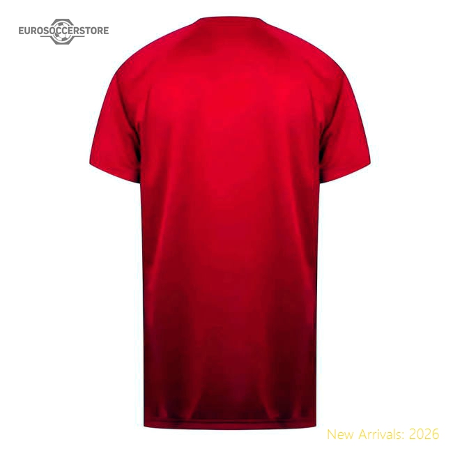 Arsenal Poly T-Shirt (Red)-Football Shirts Shop