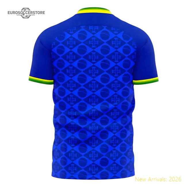 Brazil 2021-2022 Away Concept Football Kit (Fans Culture)-Football Shirts Shop