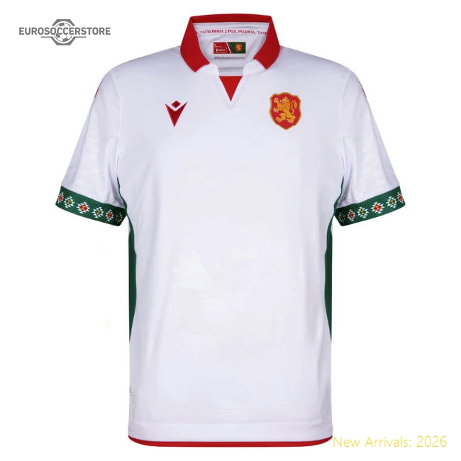 2025-2026 Bulgaria Home Shirt (Kolev 9)-Football Shirts Shop